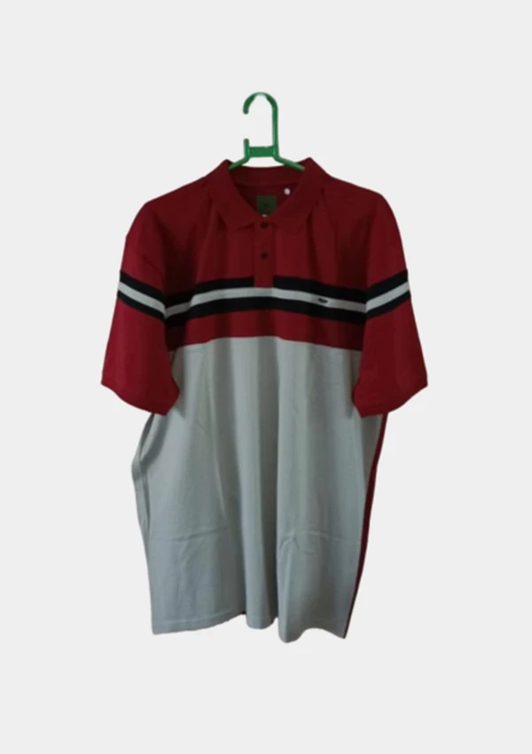 PURE COTTON COLLAR TSHIRTS / 100% COTTON / PLUS SIZE / OVER SIZE COLLAR TSHIRTS WITHOUT POCKET