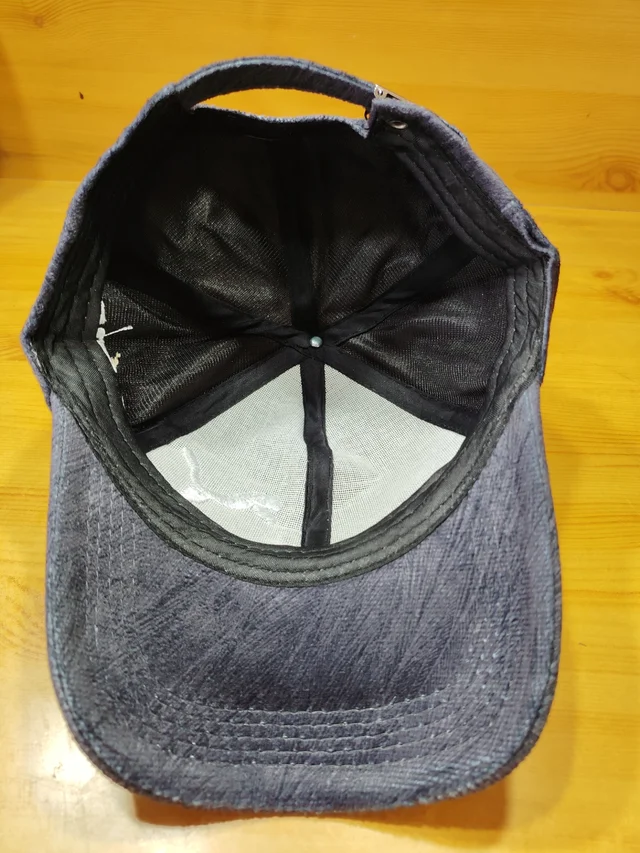 MEN'S EMBRODARY CHAINA IMPORTED VELVET MATERIAL CAP COLOR MIX PACK FITTING STEEL BUCKLE - FREE SIZE, 12