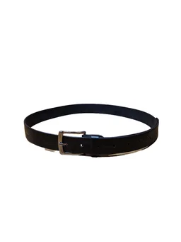GIRLS AND LADIES LEATHER BLACK COLOR KANTA BUCKLE BELT SIZE-(40 INCH LENGTH,30MM WIDTH) - SIZE-(40 INCH LENGTH,30MM WIDTH), 12