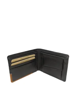 MENS PREMIUM QUALITY PU LEATHER MIX COLOR DESIGNER WALLETS WITH BOX - FREE, 6