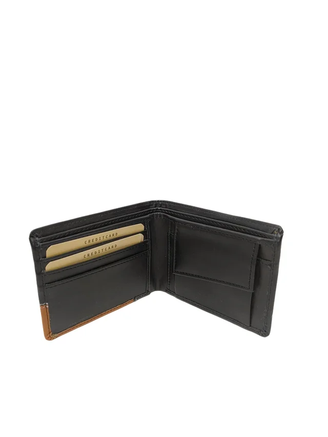 MENS PREMIUM QUALITY PU LEATHER MIX COLOR DESIGNER WALLETS WITH BOX - FREE, 6