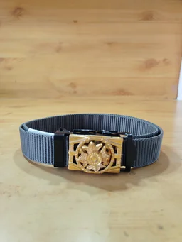 KIDS INDIAN NYLON MULTI COLOR SPINNER ARMY BUCKLE BELT SIZE-36 INC LENGTH 30MM WIDTH - FREE SIEZE, 12