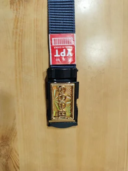 KIDS INDIAN NYLON MULTI COLOR MIX DESIGN ARMY BUCKLE BELT SIZE-36 INC LENGTH 30MM WIDTH - FREE SIZE, 12