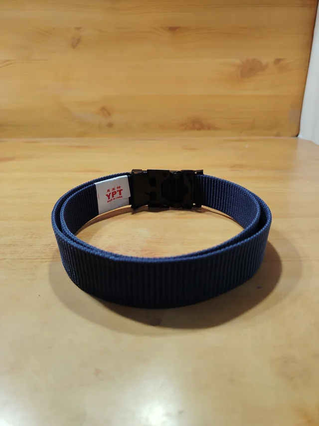 KIDS INDIAN NYLON MULTI COLOR MIX DESIGN ARMY BUCKLE BELT SIZE-36 INC LENGTH 30MM WIDTH - FREE SIZE, 12