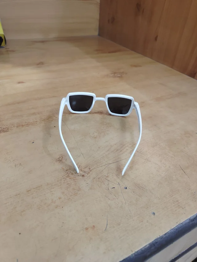 KIDS WHITE COLOR FRAME DC MIX KABIR SINGH DESIGN SUNGLASSES - FREE, 12