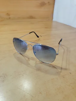 MENS METAL FRAME BLUE COLOR AVIATOR STYLISH SUNGLASSES - FREE, 12