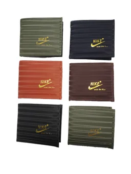 MENS PU LEATHER MIX BRAND WALLETS IN MIX COLOR - FREE, 6
