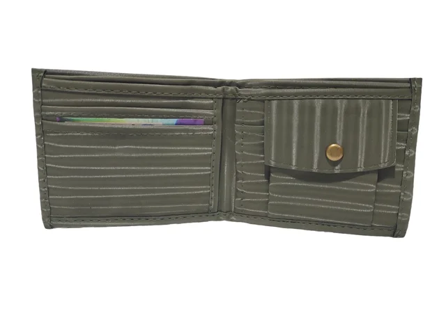 MENS PU LEATHER MIX BRAND WALLETS IN MIX COLOR - FREE, 6