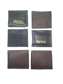 BOYS PU LEATHER BRAND WALLETS IN MIX COLOR - FREE, 6