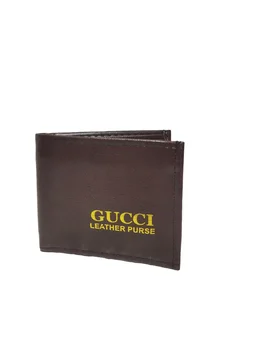 BOYS PU LEATHER BRAND WALLETS IN MIX COLOR - FREE, 6