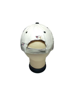 MEN'S EMBROIDERED DESIGN COTTON CAPS FITTING -VELCRO - FREE, 6