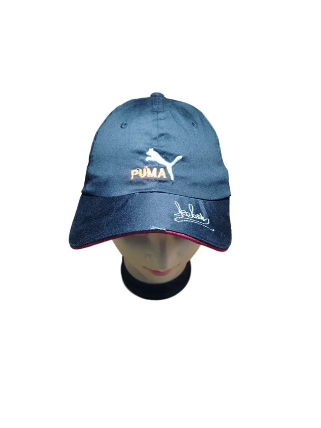 MEN'S EMBROIDERED DESIGN COTTON CAPS FITTING -VELCRO - FREE, 6