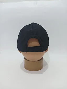 Indian Flaxi Fit Rubber Printed Logo Caps Color -Black- Colour Pack Fitting -Velcro Size -Small For Boys - 12