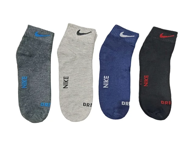 Men  Branded Anklet  Socks, Mix Color Pack (Pack  Of 12 Pairs) - 12