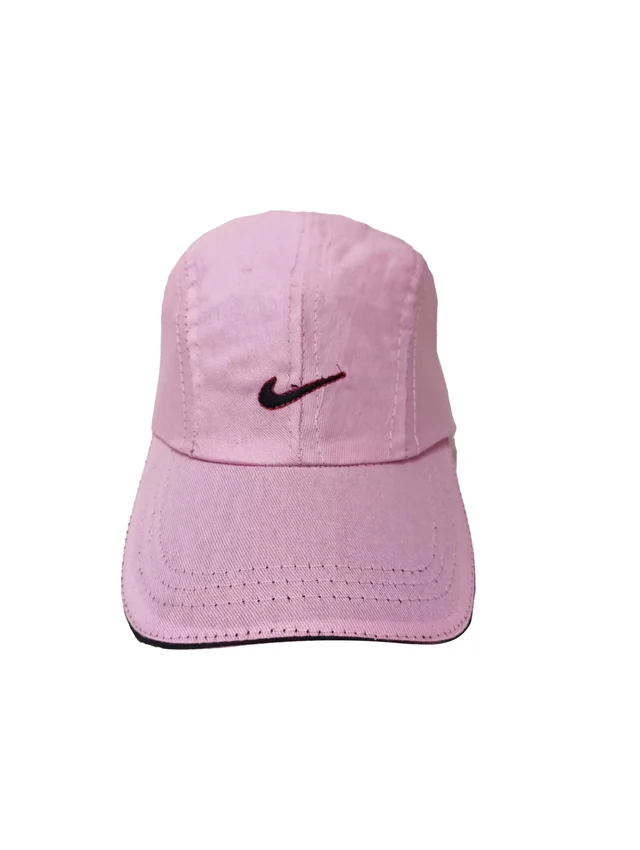 Mens Cotton Embrodary Logo Cap Color - Pink Color Cap Fitting � Velcro - 12