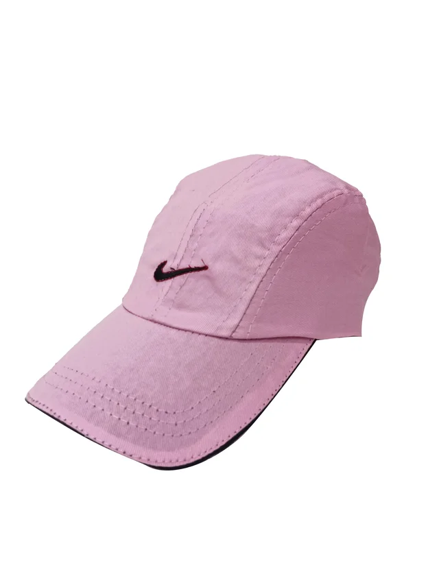 Mens Cotton Embrodary Logo Cap Color - Pink Color Cap Fitting � Velcro - 12