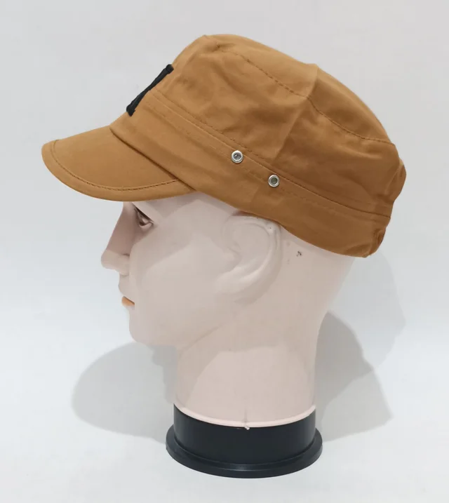 Mens Embrodary Logo Short Cotton Caps Color - Mix Color Pack Only Fitting - Elastic - 12