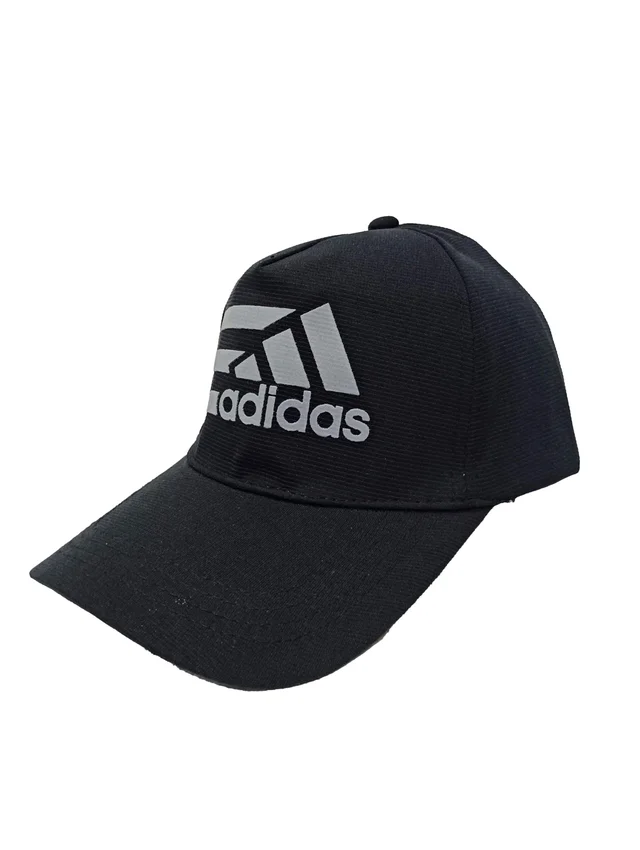 Mens Indian Flaxi Fit Rubber Printed Logo Caps Color - Black Color Pack Fitting - Buckle - 12