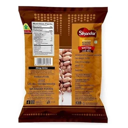 Sikandar Khari Sing Roasted Salted Peanuts With Skin 200g - Vacuum Pack
