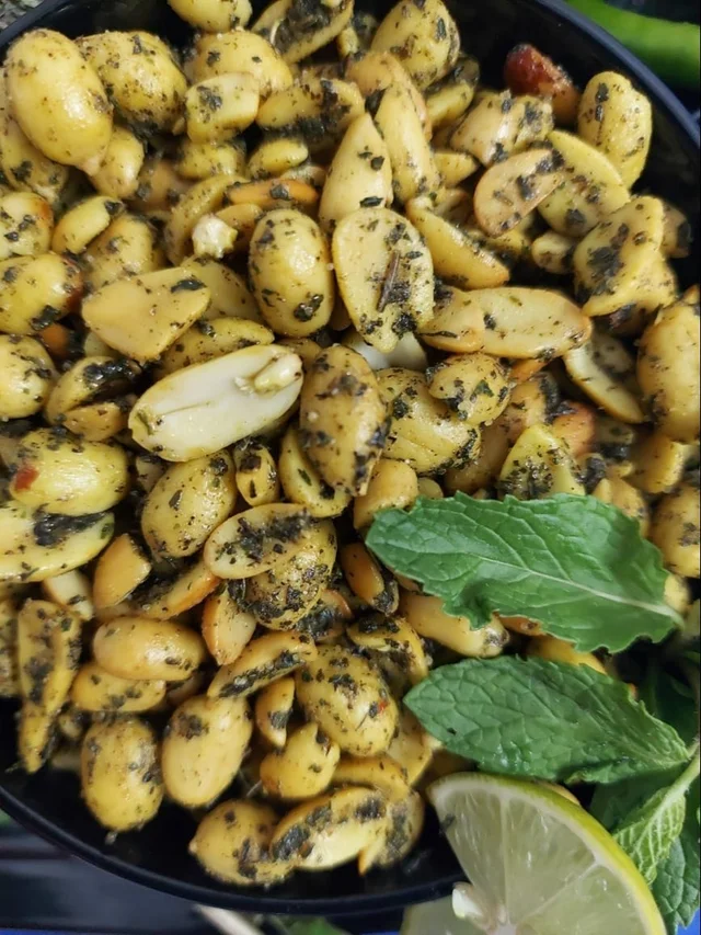 Sikandar Roasted Peanuts Nimboo Pudina Lemon Mint 150g - Foil
