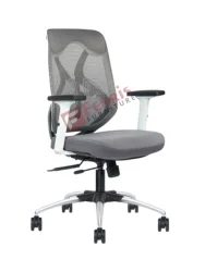 Ferris ADMIN / BACK OFFICE FURNITURE FEC-342-MB - WHITE & GREY, Standard Size