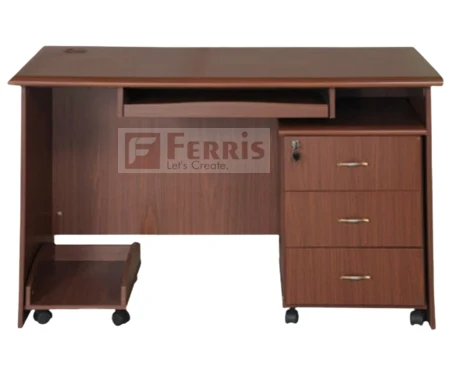 Ferris COMPUTER TABLE PT4-07 - Grey,, 1500x600x750 MM.
