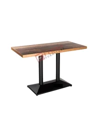 Ferris RESTAURANT TABLE FHDR-T-103 - Ferris Shade Card, Size: 1350x600x750 MM.