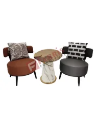 Ferris TEA TABLE SET FHTS-T-S-814A - Ferris Shade Card, Standard Size