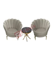 Ferris TEA TABLE SET FHTS-T-S-818A - Ferris Shade Card, Standard Size
