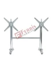 Ferris FOLDING / FIX TABLE BASE FHTB-T-B-702A - As Per Image, Standard Size