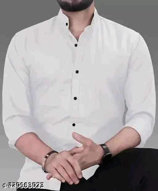 Pretty Fashionable Men Shirts - White, L