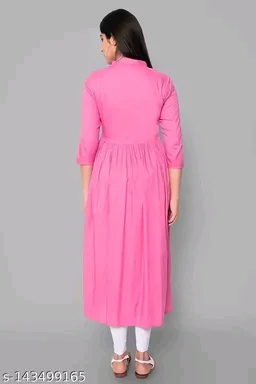 Myra Pretty Kurtis - Red Oxide, S