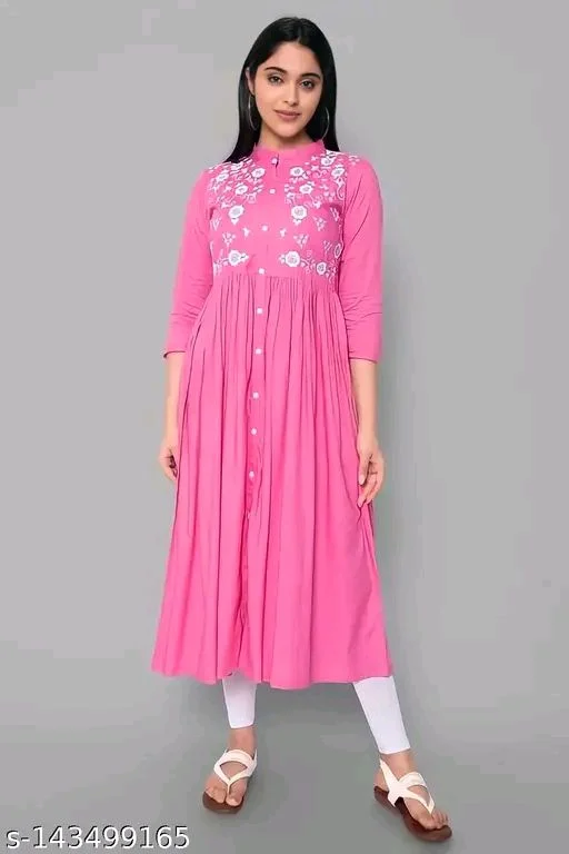 Myra Pretty Kurtis - Lavender Rose, S
