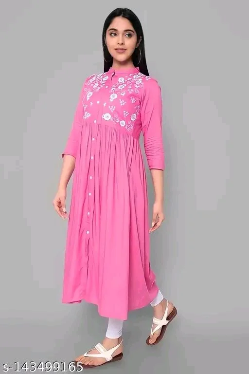 Myra Pretty Kurtis - Lavender Rose, XXL