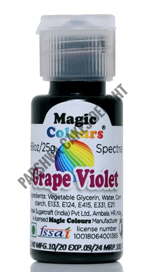 Magic Colours SPECTRAL MINI GEL COLOUR - 25G, GRAPE VIOLET
