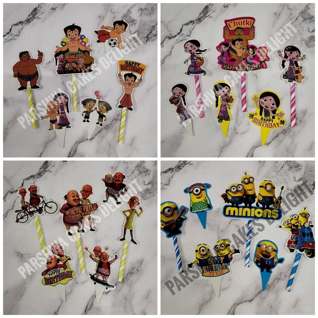 THEME TOPPERS - 20 PCS