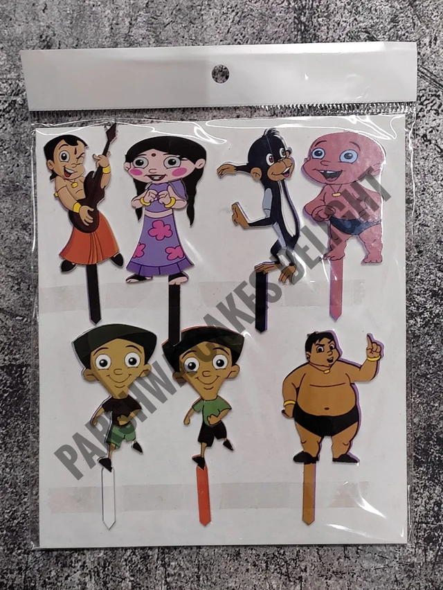 ACRYLIC THEME TOPPER - 31, CHOTA BHEEM