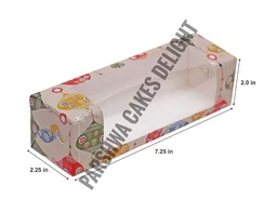 Printed Macaron Box for 5 - 5 Pcs Pack