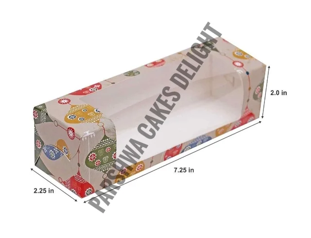 Printed Macaron Box for 5 - 5 Pcs Pack