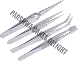 Tweezers Set - 4 Pcs Set