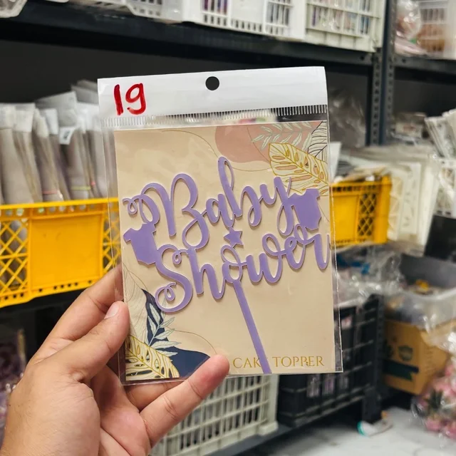 ACRYLIC TOPPER N - 4.5 INCH, 19, Bride To Be
