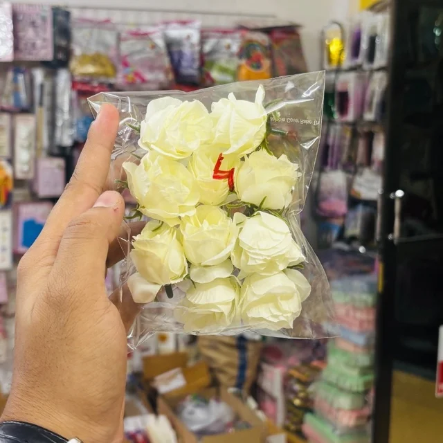 Mini Rose Flower - 10 Pcs Pack, Delight 4