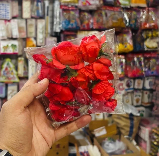 Mini Rose Flower - 10 Pcs Pack, Delight 10