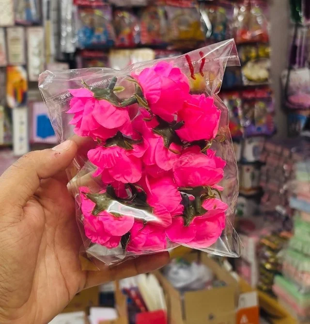 Mini Rose Flower - 10 Pcs Pack, Delight 11