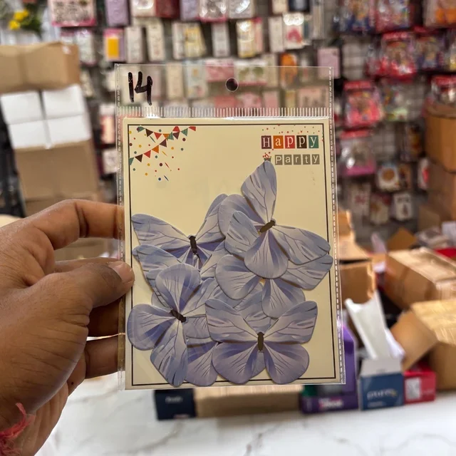 PAPER BUTTERFLY - 10 Pcs Pack, Delight 14