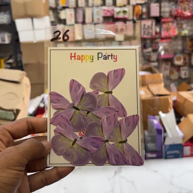 PAPER BUTTERFLY - 10 Pcs Pack, Delight 26