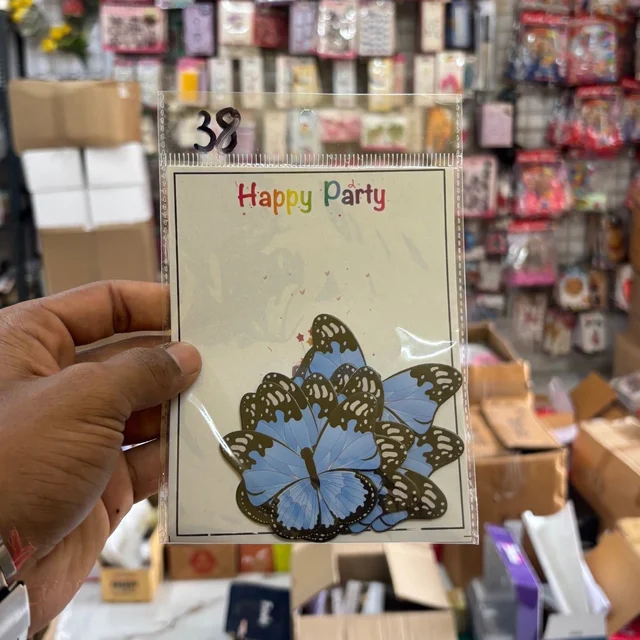 PAPER BUTTERFLY - 10 Pcs Pack, Delight 38