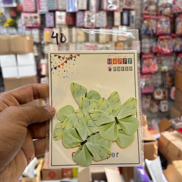 PAPER BUTTERFLY - 10 Pcs Pack, Delight 40
