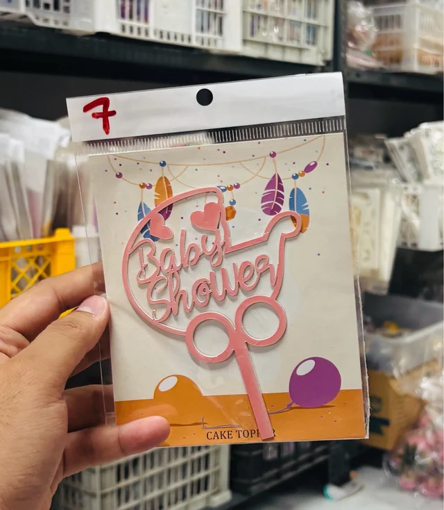 ACRYLIC TOPPER N - 4.5 INCH, 7
