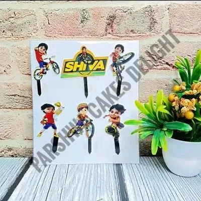 ACRYLIC THEME TOPPER - DESIGN 8, Shiva